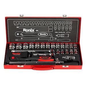 جعبه بکس 24 پارچه 12 پر 1/2 مدل RH-2624 رونیکس RONIX 1*L61