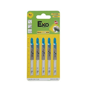ست تیغه آهن عمودبر سری 5 عددی T118A S.A اکو EKO 1*HI02/3