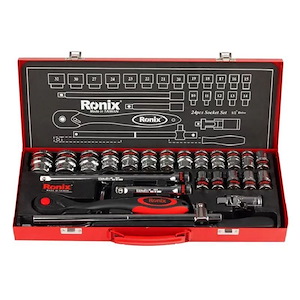 جعبه بکس 24 پارچه 6 پر  مدل RH-2624 رونیکس RONIX L