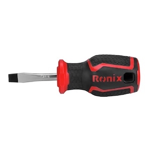 پیچ گوشتی دسته پلاستیکی دورنگ 38*6 دوسو مدل 2745 رونیکس RONIX 