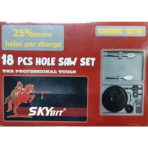 ست گرد بر چوب سری 18 عددی  اسکای SKY HI01/1*1
