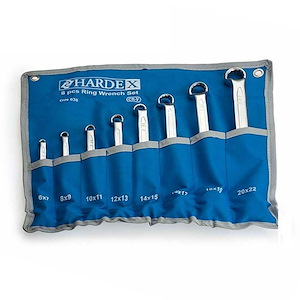 ست آچار دو سر رینگی 12 عددی هاردکس HARDEX 1*L61