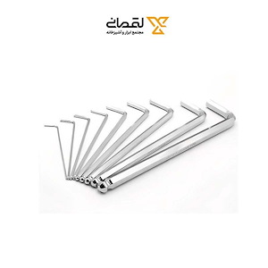 آچار آلن تکی 4 کوتاه ته گرد سفید واستر VASTER 1*JK03/3