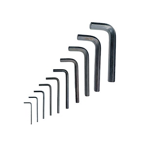 ست آچار آلن کیفی 10 عددی شش گوش مشکی 2/5 تا 17 کوتاه کد 023 واستر VASTER 1*L42