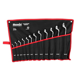 ست آچار دو سر رینگی 12 عددی مدل 2305 رونیکس RONIX 
