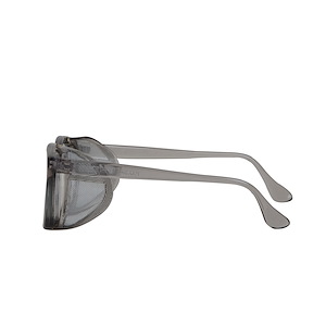 عینک ایمنی بغل توری سفید PARS OPTIC 1*G13
