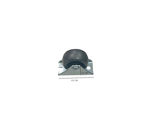 چرخ چمدانی ثابت مشکی 1*I93     12*J19