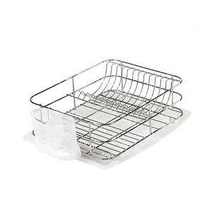 آبچکان رومیزی استیل یک طبقه با جاقاشقی  آدلان کد AS909 H81*1