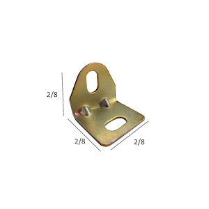 گونیا ام دی اف (MDF) متوسط طلایی 12*نیلوفر14  1*Z04/6