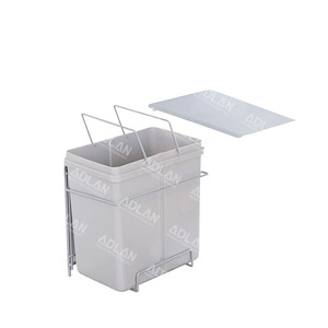 سطل زباله تک مخزن متوسط درب بازشو آدلان کد A817 1*G71