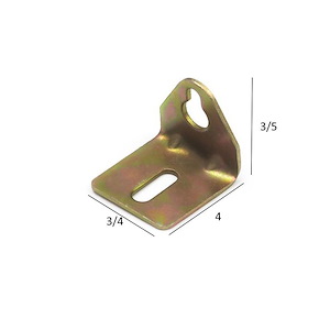 گونیا ام دی اف (MDF) بزرگ طلایی 1/5 میل 12*نیلوفر9 1*Z04/6