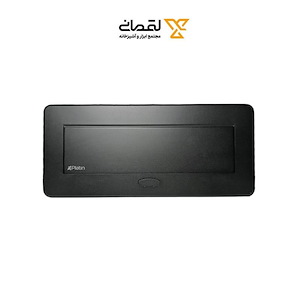 پریز برق مستطیلی تو کار 3 پریز مشکی  مدل 3G-1070 پلاتین PELATIN 1*G24