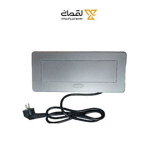 پریز برق مستطیلی تو کار سیلور کد ACS-S20 آما AMA 1*G24
