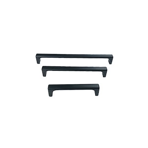 دستگیره کابینتی دو پیچ مشکی 256-S2000 نوین کاران  1*M62
