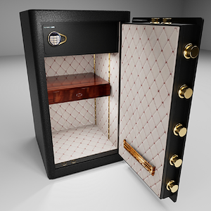 گاو صندوق کد MR1600PLUS تراست سیف TRUST SAFE 