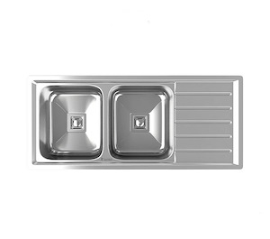سینک ظرفشویی توکار مدل D-B196 چپ داتیس DATEES 12*A6