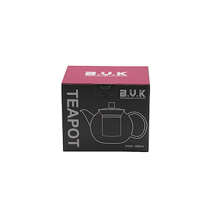 قوری در استیل 600ML  PIREX دودی مدل VK324314 بی وی کی BVK 