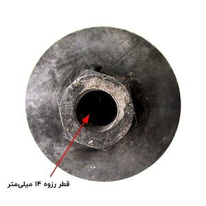 سوهان چوب ساب تخت سر مینی فرز سایز 8 1*S07/3