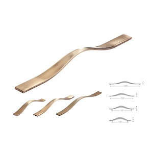 دستگیره کابینتی دو پیچ سیلور 320-3-316بهریزان 1*C43