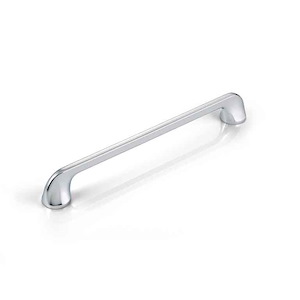 دستگیره کابینتی دو پیچ کروم H1133-128 پرایم 1*B42