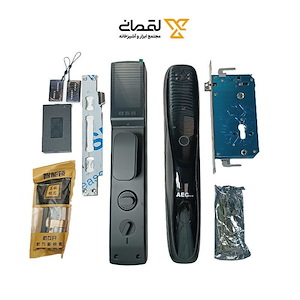 دستگیره الکترونیکی اثر انگشتی مشکی کد DF01 آاگ AEG 