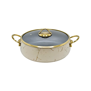 سرویس قابلمه 16 پارچه  B.V.K MARBLE کرم مدل VK715516-2 
