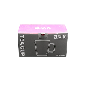 لیوان دو جداره PIREX 300 ML دسته دودی مدل VK326104 بی وی کی BVK 
