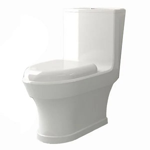 توالت فرنگی الگانت (GL11) سفید ساده درجه 2 گلسار 12*A23