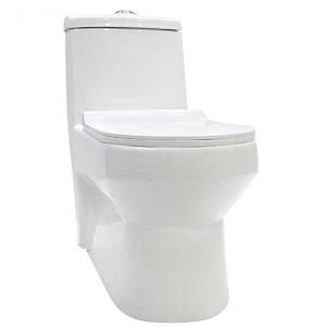 توالت فرنگی یک تکه وینر سفید ساده درجه 1 گلسار 12*B17