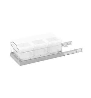 جا حبوبات ریل کف سه مخزنه آدلان کد A358 1*H61
