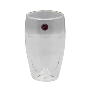 لیوان دو جداره  PIREX 450 ML بدون دسته مدل VK315117 بی وی کی BVK 