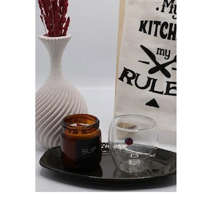 فنجان 2 جداره PIREX 250 ML بدون دسته مدل VK315115 بی وی کی BVK 