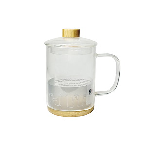ماگ دمنوش در شیشه ای 320ML شفاف PIREX مدل VK314208 بی وی کی BVK 