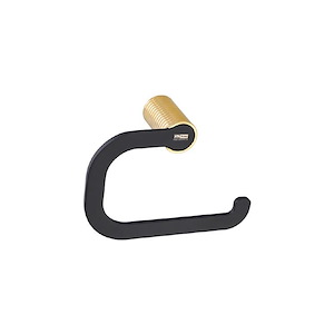 نگهدارنده دستمال توالت مدل HW408-5 مشکی طلایی پرایم PRIME 1*F81