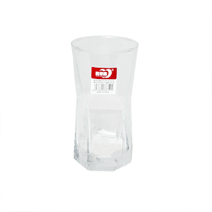 ست 6 تایی لیوان مچاله کریستال بلند 325 میل DELI 1*GH02/1
