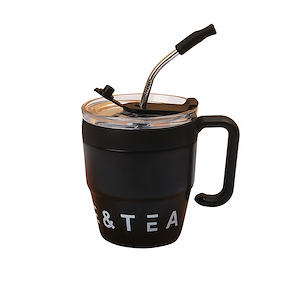 تراول ماگ 480 میل TYESO کد 29606 مشکی  
