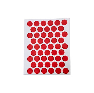 برچسب ام دی اف (پولکی) - قرمز براق کد 1508 SEZA S.A 1*BC02/3