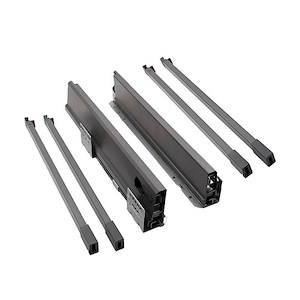 ریل تاندم باکس ملونی مدل یونی هوپر (عمق 50 بلند با 2میله گالری ) کد DBD1.500.DC4.DG 1*G51