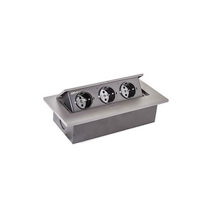 پریز برق مستطیلی تو کار طوسی مدل 10016 ملونی MELONI G34*1