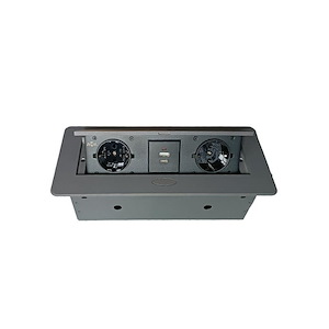 پریز برق مستطیلی تو کار طوسی کد ACS-G24 آما AMA 1*G24