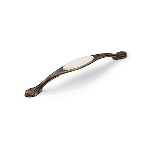 دستگیره کابینتی سرامیکی دو پیچ  زیتونی ساده H8504-192 CS پرایم  S.A 1*B24