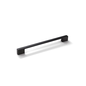 دستگیره کابینتی دو پیچ مشکی H488-256 پرایم 1*B44  بابونه14*12