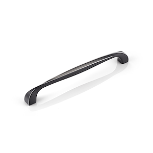 دستگیره کابینتی دو پیچ مشکی نقره ای H1238-192 پرایم 1*B22