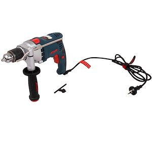 دریل چکشی 13 میلیمتر نیم تنه فلزی دستی 850 وات کد 5305 آروا ARVA 1*M43