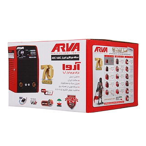دستگاه جوش اینورتر 160 آمپر آنالوگ مدل 2117 آروا ARVA 1*A23