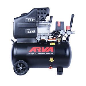 کمپرسور هوا 24 لیتری روغنی مدل 5681 آروا ARVA 12*L20