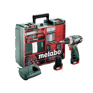 ست دریل شارژی 12 ولت مدل Power Max BS متابو METABO (به سفارش امارات) 1*M62