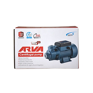 پمپ آب 0/5 اسب محیطی مدل 5154 آروا ARVA 1*A23
