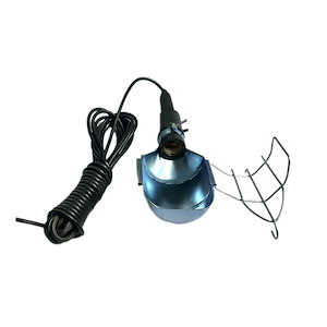 چراغ قوه سیار سیم دار دوره گرد  5 متری 1*HI04/1     بنفشه13*12