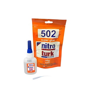 چسب بنر ساندیسی 50 گرمی کد 502 نیترو ترک NITRO TURK